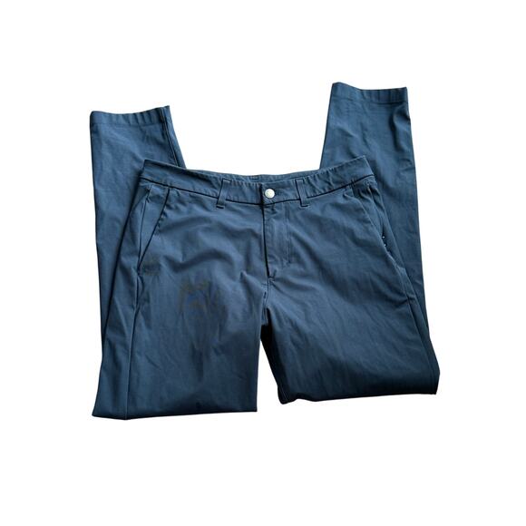(30) $128 Lululemon‎ Commission Pant Slim *Warpstreme 32" True Navy - Picture 5 of 6